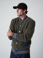 Rusty Varsity Cardigan