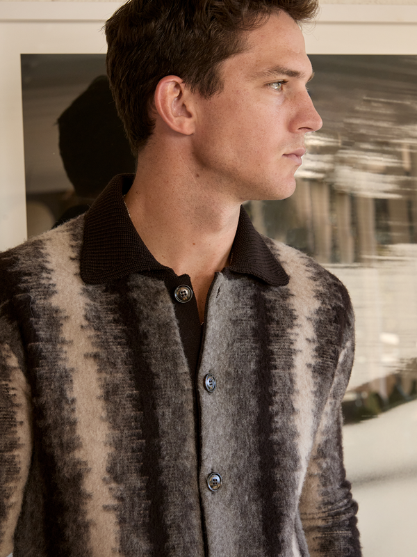 Fluffy Wool Cardigan