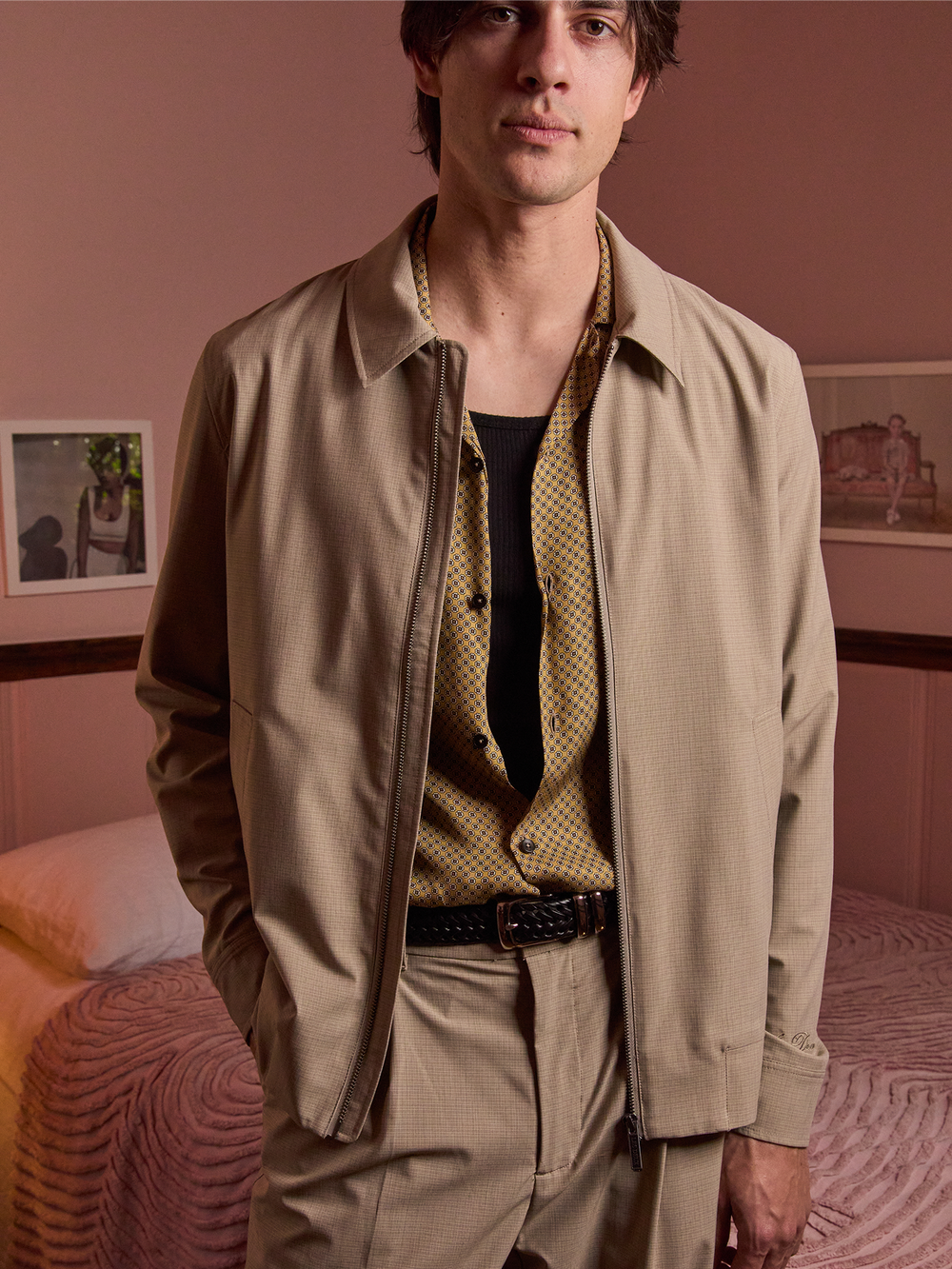 Como Check Jacket