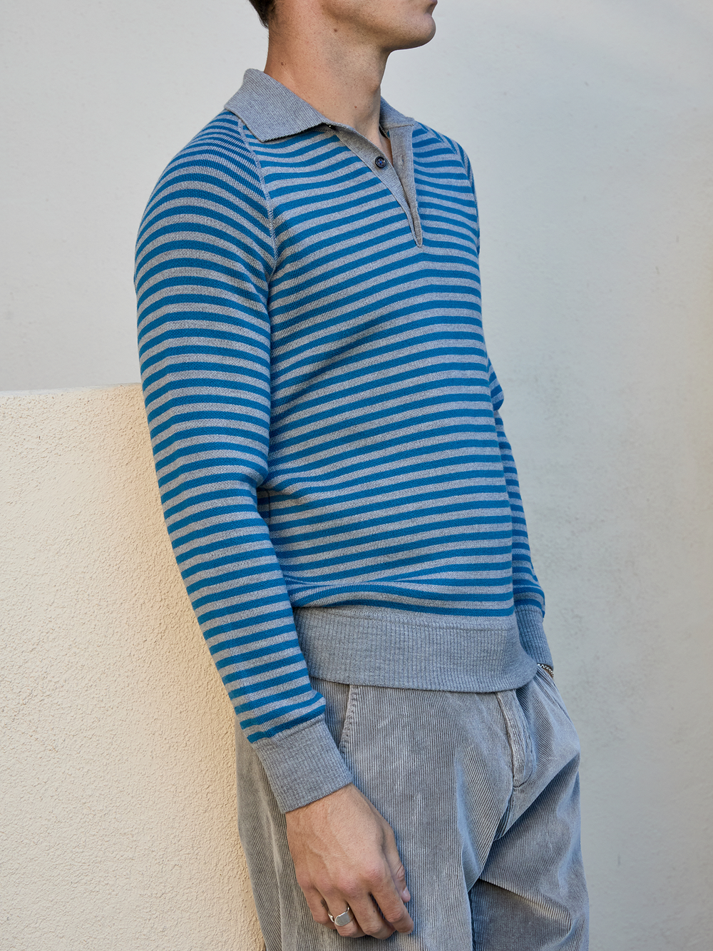 Ginsberg Long-Sleeve Polo