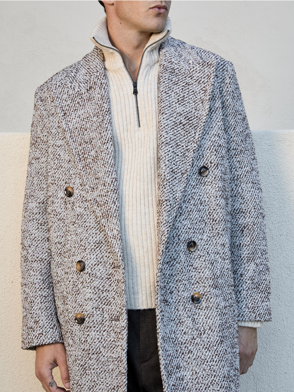 Elliott Wool Overcoat